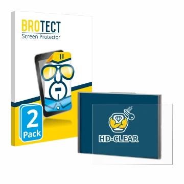 Front side of a product packaging with the brand logo BROTECT. Next to it is the device Siemens Simatic MP 377 12