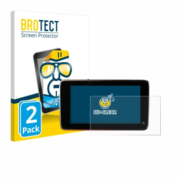 Front side of a product packaging with the brand logo BROTECT. Next to it is the device BMW 5 F11 Touring 2010-2017 Fond Enter