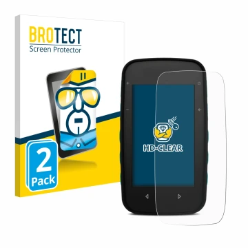Front side of a product packaging with the brand logo BROTECT. Next to it is the device CompeGPS TwoNav Cross shown with the c
