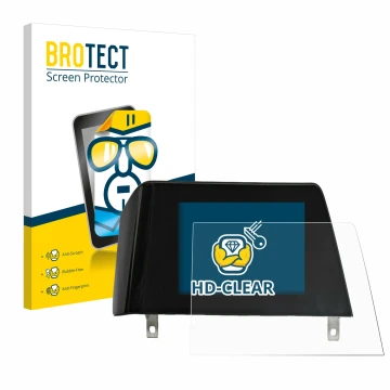 Front side of a product packaging with the brand logo BROTECT. Next to it is the device BMW 3 G21 2020 Infotainment System (tr