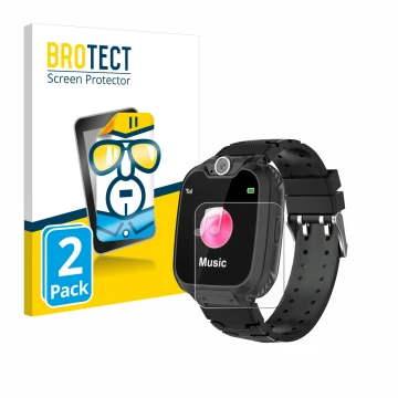 Front side of a product packaging with the brand logo BROTECT. Next to it is the device Auburet ETX001 shown with the correspo