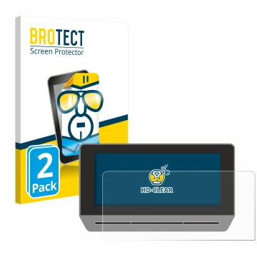 Front side of a product packaging with the brand logo BROTECT. Next to it is the device Seat Leon Cupra KL 2022 10