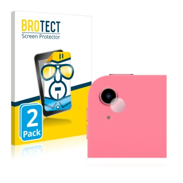 Front side of a product packaging with the brand logo BROTECT. Next to it is the device Apple iPad 10.9