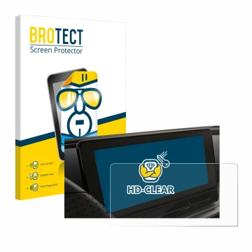 Front side of a product packaging with the brand logo BROTECT. Next to it is the device Seat Leon Cupra KL 2022 12