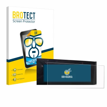 Front side of a product packaging with the brand logo BROTECT. Next to it is the device Opel Astra L 2023 shown with the corre