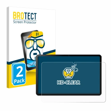 Front side of a product packaging with the brand logo BROTECT. Next to it is the device Doogee T20 Ultra shown with the corres