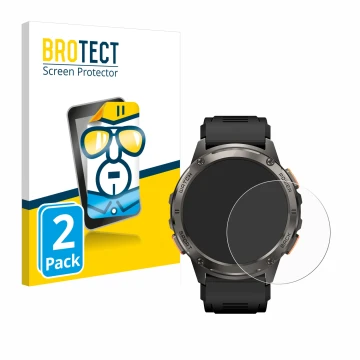 Front side of a product packaging with the brand logo BROTECT. Next to it is the device Kospet Tank T3 shown with the correspo