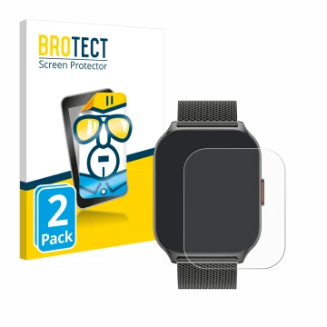Front side of a product packaging with the brand logo BROTECT. Next to it is the device Zoskvee P95 2