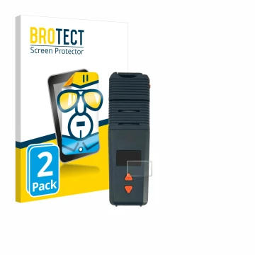 Front side of a product packaging with the brand logo BROTECT. Next to it is the device Storz & Bickel Venty Vaporizer shown w