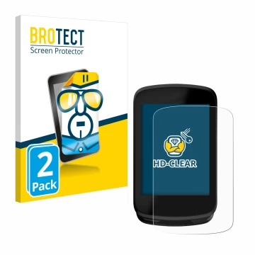 Front side of a product packaging with the brand logo BROTECT. Next to it is the device Magene C606 shown with the correspondi