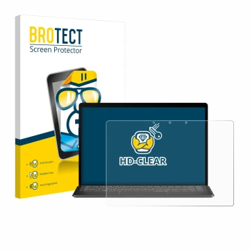 Front side of a product packaging with the brand logo BROTECT. Next to it is the device Minisforum V3 3-in-1 shown with the co