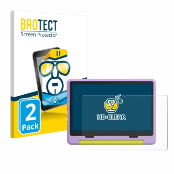 Front side of a product packaging with the brand logo BROTECT. Next to it is the device HotLight Hot1016 10