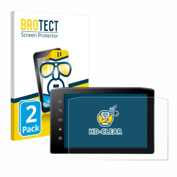 Front side of a product packaging with the brand logo BROTECT. Next to it is the device Ekiy MTC07 6.25