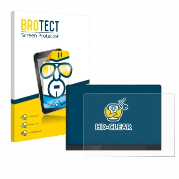 Front side of a product packaging with the brand logo BROTECT. Next to it is the device Uperfect UColor O2 16
