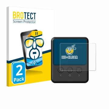 Front side of a product packaging with the brand logo BROTECT. Next to it is the device ISDT 608PD shown with the correspondin