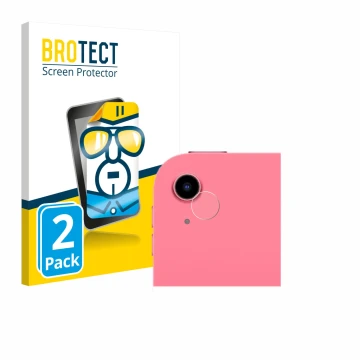 Front side of a product packaging with the brand logo BROTECT. Next to it is the device Apple iPad A16 11