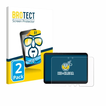 Front side of a product packaging with the brand logo BROTECT. Next to it is the device Samsung Galaxy Tab Active 5 Pro shown 