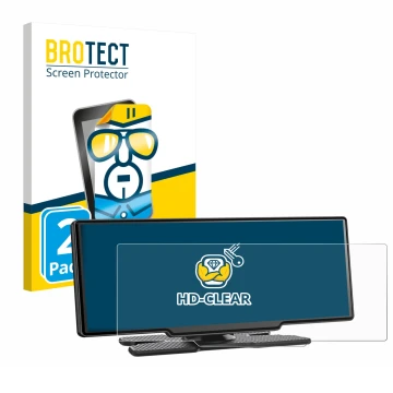 Front side of a product packaging with the brand logo BROTECT. Next to it is the device Avylet RC11 8.1
