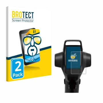 Front side of a product packaging with the brand logo BROTECT. Next to it is the device Segway GT3 Pro shown with the correspo