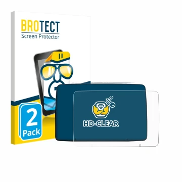 Front side of a product packaging with the brand logo BROTECT. Next to it is the device Leapmotor T03 2025 shown with the corr