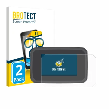 Front side of a product packaging with the brand logo BROTECT. Next to it is the device Honda PCX125 2025 shown with the corre