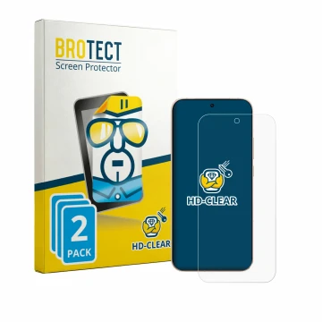 Front side of a product packaging with the brand logo BROTECT. Next to it is the device Oppo Reno 15 Pro shown with the corres