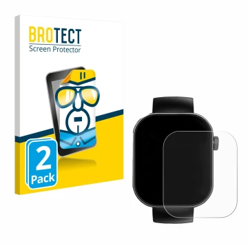 Front side of a product packaging with the brand logo BROTECT. Next to it is the device Cillso T80 2.01