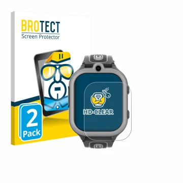 Front side of a product packaging with the brand logo BROTECT. Next to it is the device Valdus DF91 shown with the correspondi