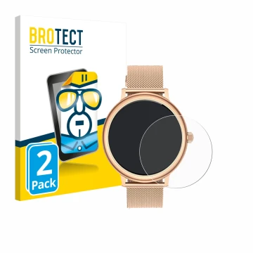 Front side of a product packaging with the brand logo BROTECT. Next to it is the device Ruxingx AK98 1.19