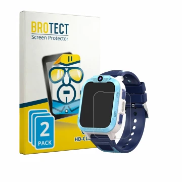 Front side of a product packaging with the brand logo BROTECT. Next to it is the device Iowodo Z40Pro shown with the correspon