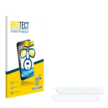 Front side of a product packaging with the brand logo BROTECT. Next to it is the corresponding screen protector.