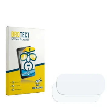 Front side of a product packaging with the brand logo BROTECT. Next to it is the corresponding screen protector.