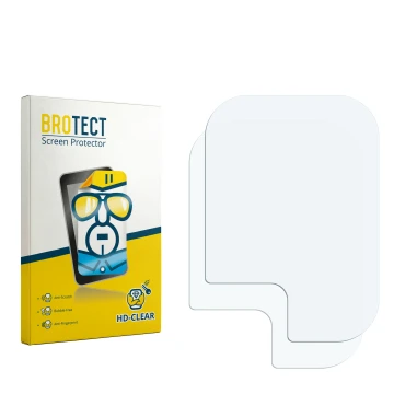 Front side of a product packaging with the brand logo BROTECT. Next to it is the corresponding screen protector.