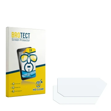 Front side of a product packaging with the brand logo BROTECT. Next to it is the corresponding screen protector.