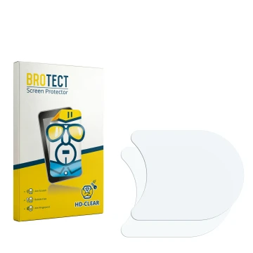 Front side of a product packaging with the brand logo BROTECT. Next to it is the corresponding screen protector.