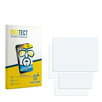 Front side of a product packaging with the brand logo BROTECT. Next to it is the corresponding screen protector.