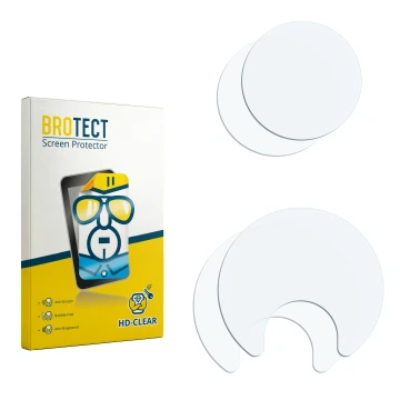 Front side of a product packaging with the brand logo BROTECT. Next to it is the corresponding screen protector.