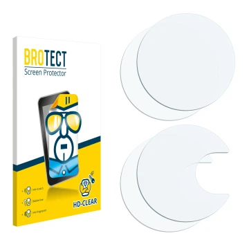Front side of a product packaging with the brand logo BROTECT. Next to it is the corresponding screen protector.