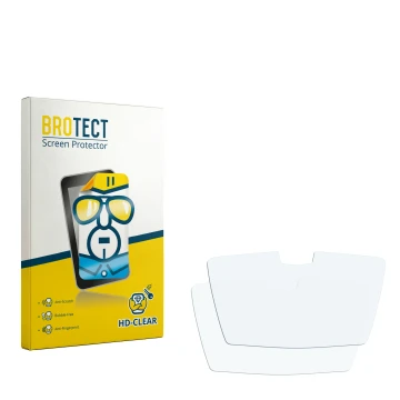 Front side of a product packaging with the brand logo BROTECT. Next to it is the corresponding screen protector.