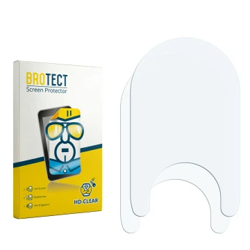 Front side of a product packaging with the brand logo BROTECT. Next to it is the corresponding screen protector.
