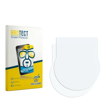 Front side of a product packaging with the brand logo BROTECT. Next to it is the corresponding screen protector.