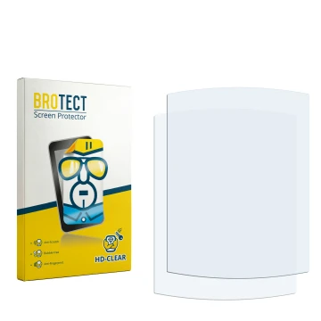 Front side of a product packaging with the brand logo BROTECT. Next to it is the corresponding screen protector.