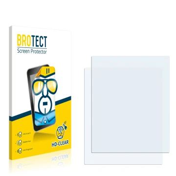Front side of a product packaging with the brand logo BROTECT. Next to it is the corresponding screen protector.