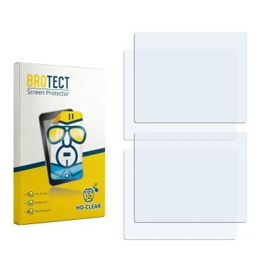 Front side of a product packaging with the brand logo BROTECT. Next to it is the corresponding screen protector.