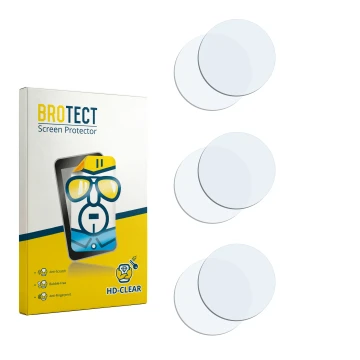 Front side of a product packaging with the brand logo BROTECT. Next to it is the corresponding screen protector.
