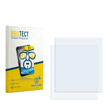 Front side of a product packaging with the brand logo BROTECT. Next to it is the corresponding screen protector.