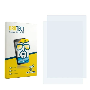 Front side of a product packaging with the brand logo BROTECT. Next to it is the corresponding screen protector.
