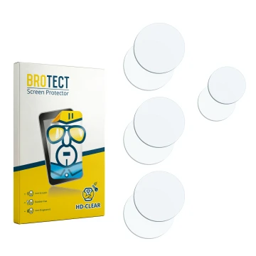 Front side of a product packaging with the brand logo BROTECT. Next to it is the corresponding screen protector.