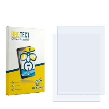 Front side of a product packaging with the brand logo BROTECT. Next to it is the corresponding screen protector.