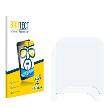 Front side of a product packaging with the brand logo BROTECT. Next to it is the corresponding screen protector.